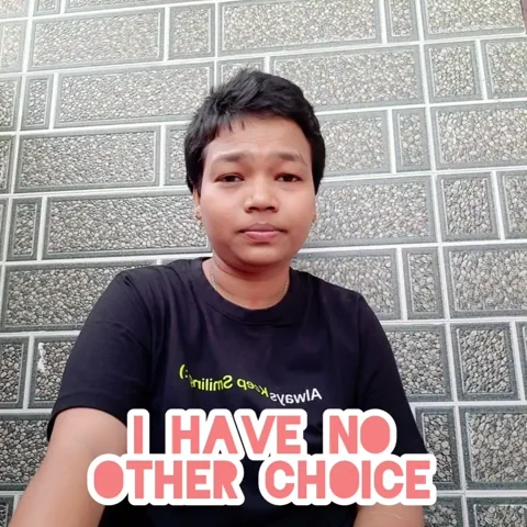 A young man says, 