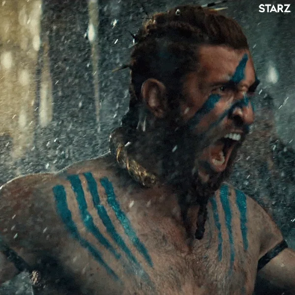 Pablo Schreiber as the leprechaun Mad Sweeney in American Gods Season 2