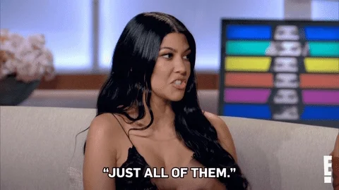 'Just all of Them' - Keeping Up With The Kardashians Everything GIF by E!