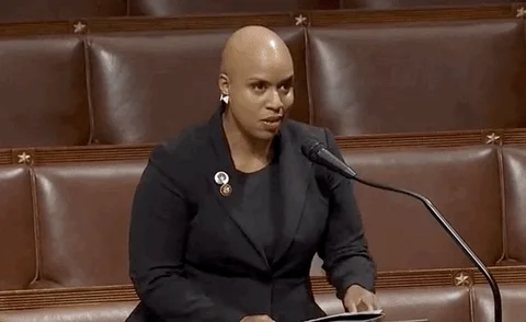 A Black congresswoman says, 'Our Black skin is not a crime. It's the beautiful robe of nation-builders.'