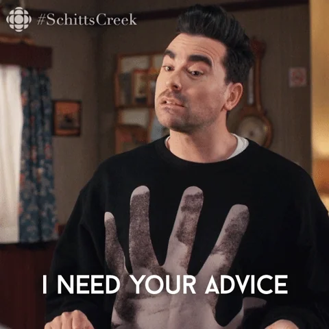David Rose from Schitt's Creek saying,