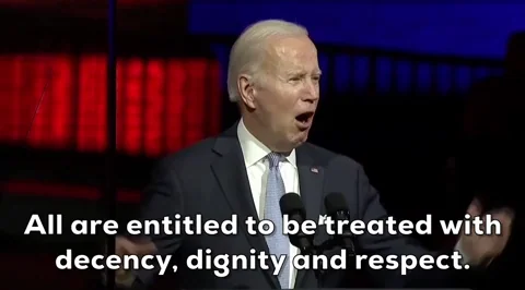 Joe Biden saying, 
