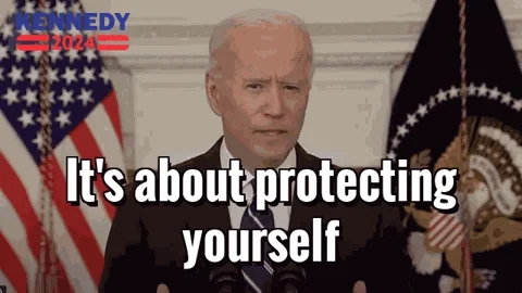 Joe Biden says, 