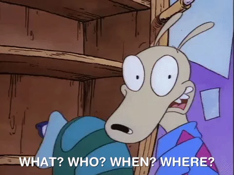 Image of a cartoon turtle and wolf. Caption reads 