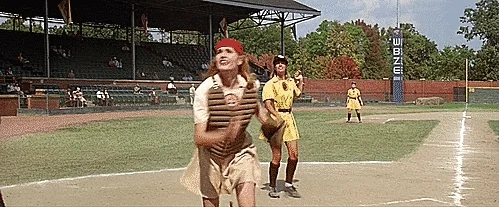 Gif of a a baseball player leaping to catch a fly ball