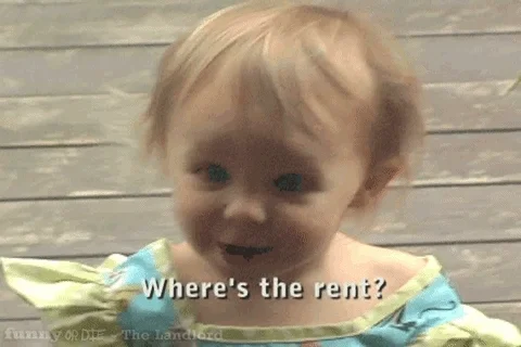 A baby asks, 
