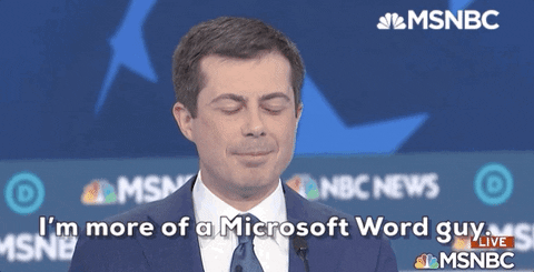 2020 Election Microsoft Word GIF by MSNBC