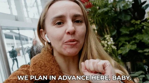 A woman says, 