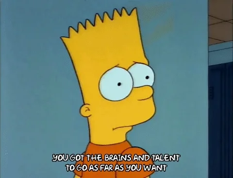Bart Simpsons saying, 