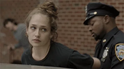 season 4 police GIF by Girls on HBO Girl is being arrested