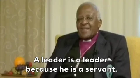 Desmond Tutu says, 