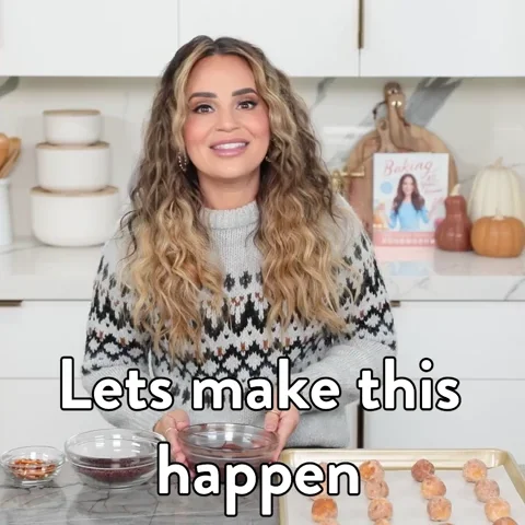 Rosanna Pansino says, "Let's make this happen."