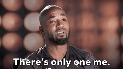 A man says confidently, "There's only one me."