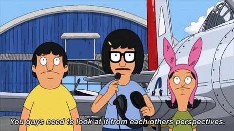 Empathy quote from Bob's Burgers: 