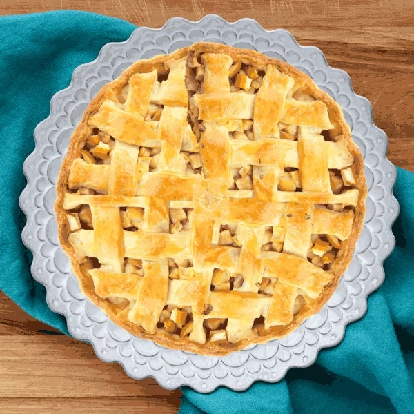 A pie gradually disappearing, one slice at a time.