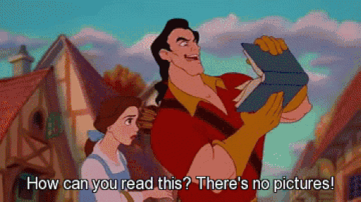 Cartoon GIF from Beauty and the Beast