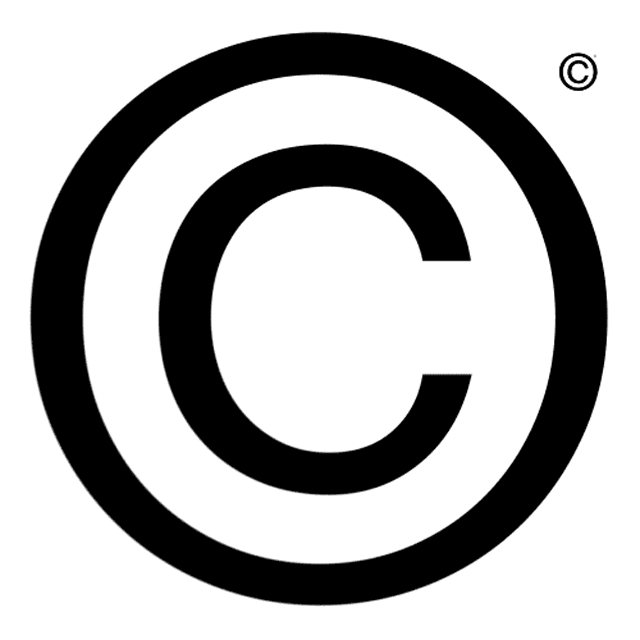 The symbol of copyright is copyright protected which is copyright protected.