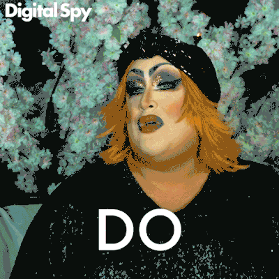 A drag queen asking, 'Do you need a ride?'