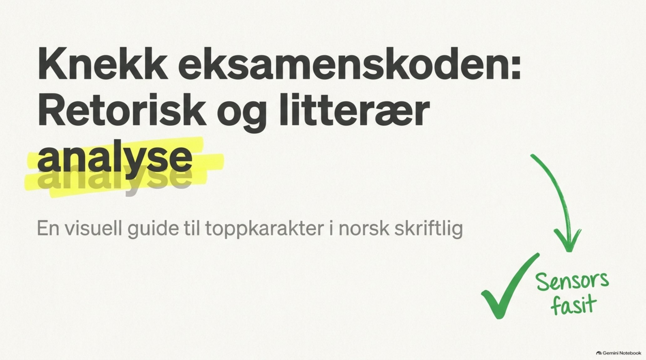 Hurtigkurs slide 1