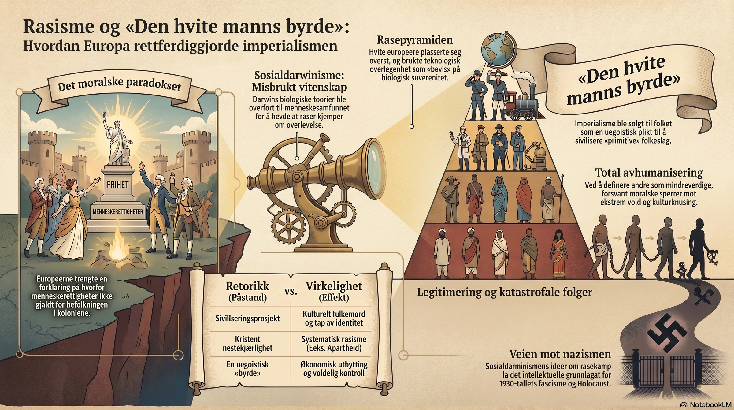 Rasisme og rettferdiggjøring av imperialisme