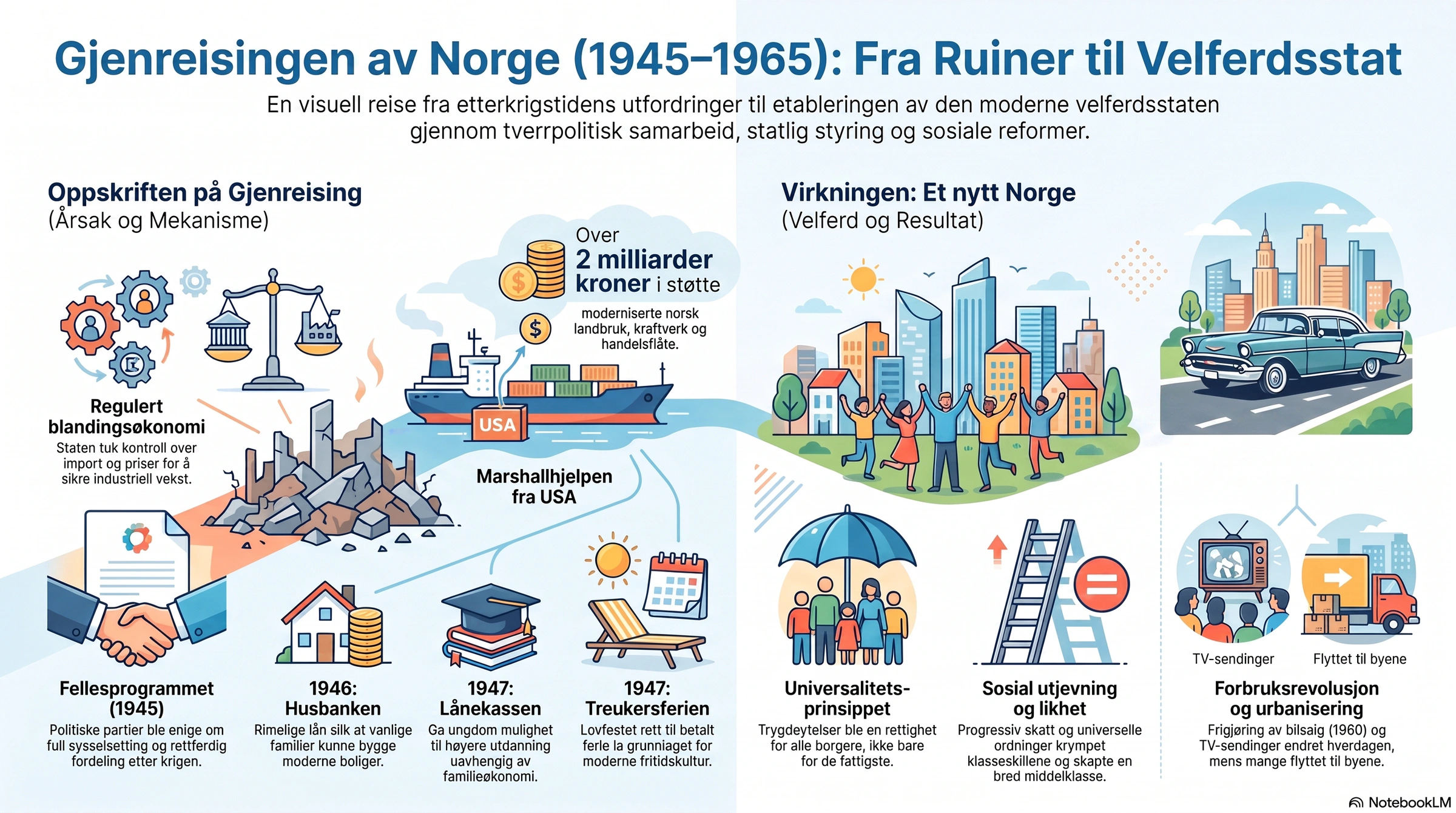 Gjenreisingen av Norge (1945–1965)