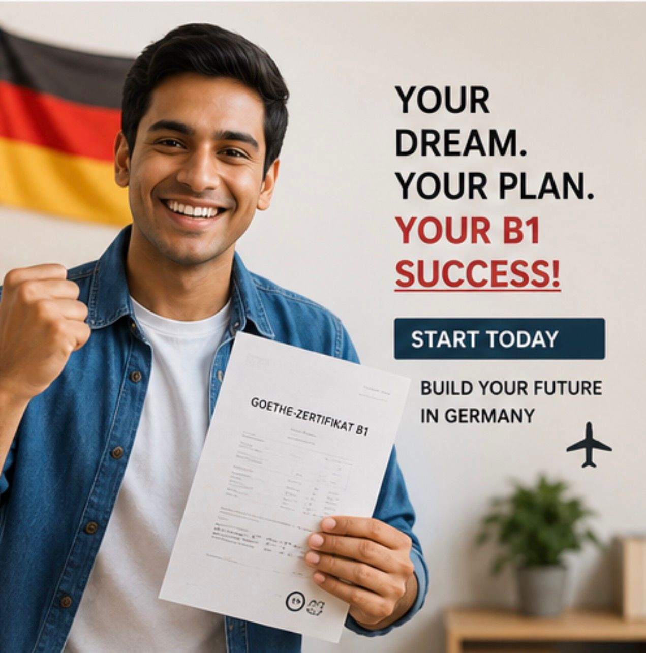 How to Complete German A1, A2 & B1 and Directly Take the Goethe or TELC B1 Exam in 4 Months – The Complete 2026 Guide