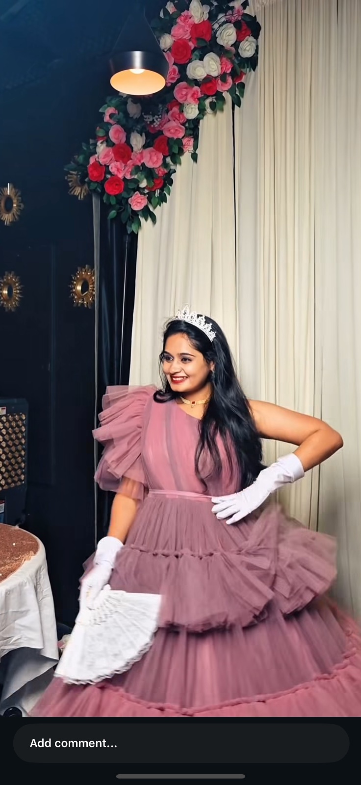 Rosette Gown