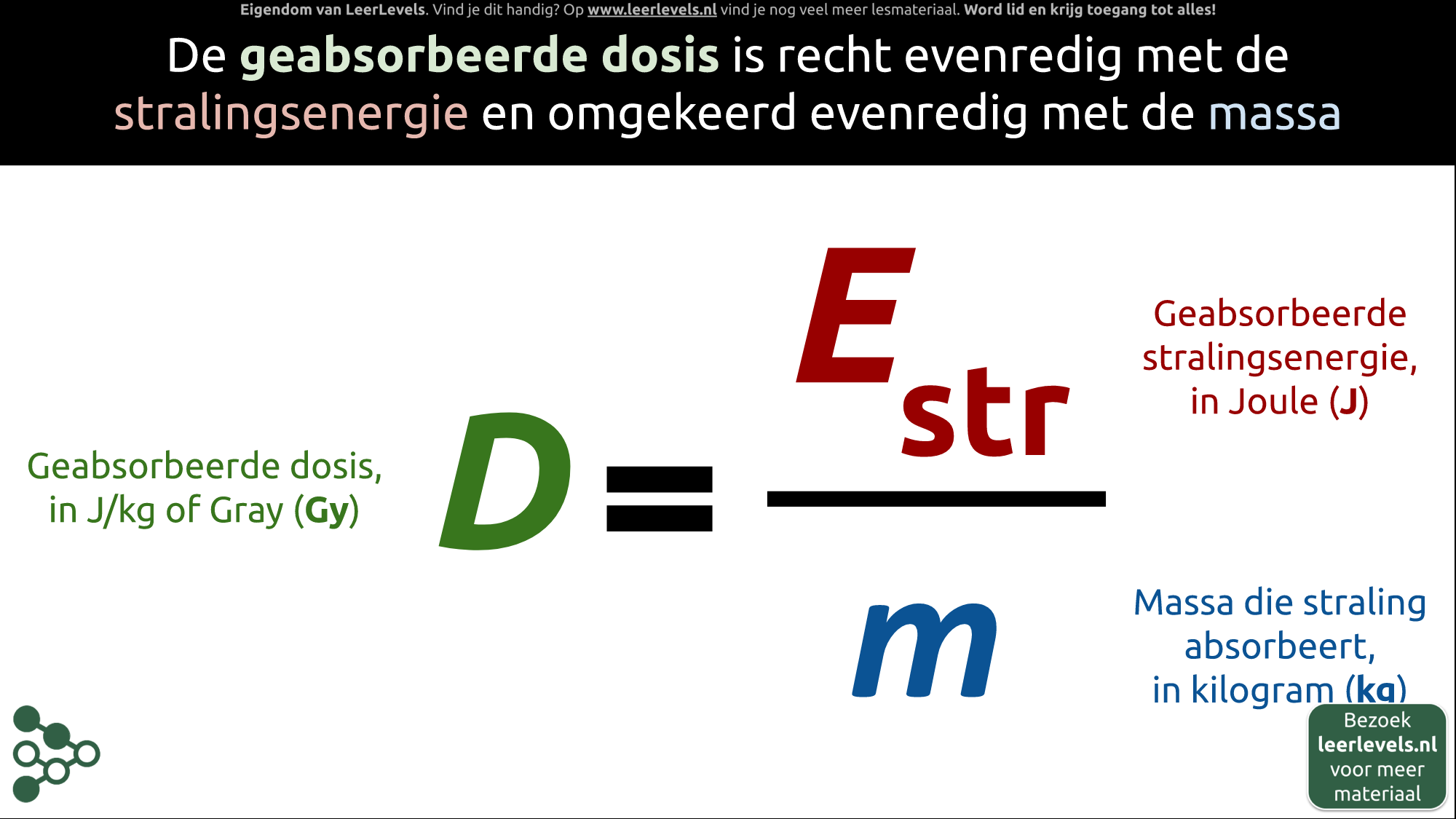 Afbeelding voor Dosis formule