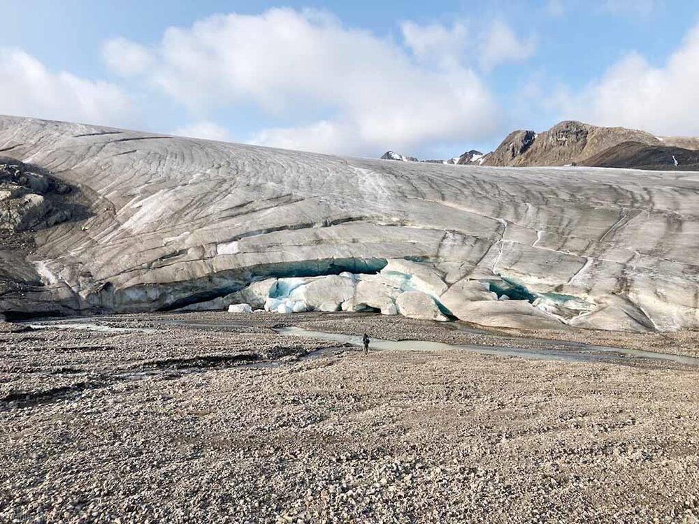 Ressources naturelles Canada : À cette période de l’année et à ces latitudes, le froid et le blizzard sont extrêmes. Photo : Courtoisie Ressources naturelles Canada