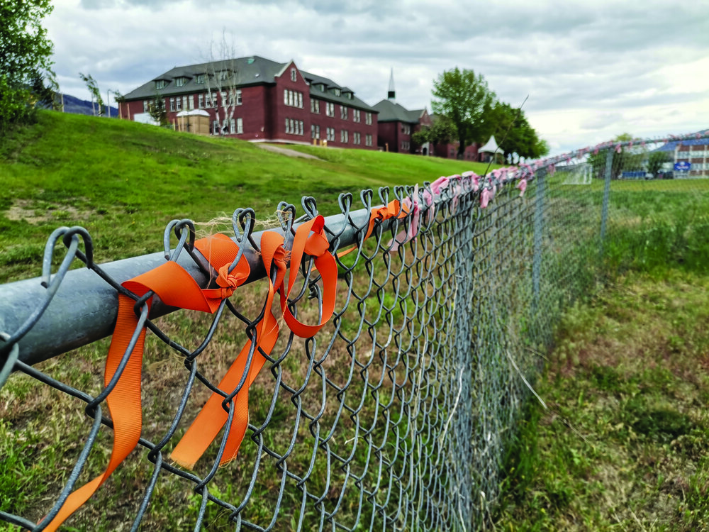 Kamloops Residential School était le plus grand pensionnat autochtone au Canada. Crédit : Simon-Pierre Poulin