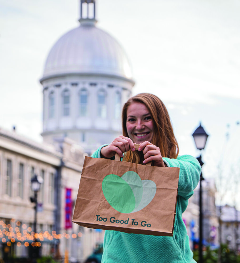 Erica Harper, responsable du marketing des médias sociaux de Too Good To Go, est fière de participer à la lutte contre le gaspillage alimentaire. Crédit : Courtoisie