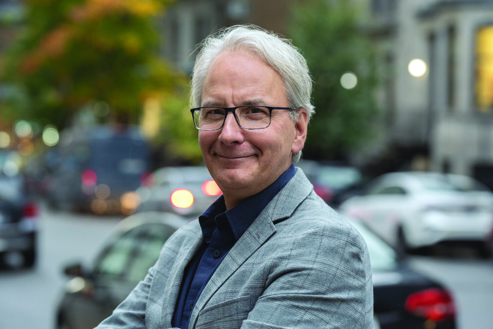 Frédéric Boily, doyen adjoint et professeur au Campus Saint-Jean. Crédit : Courtoisie