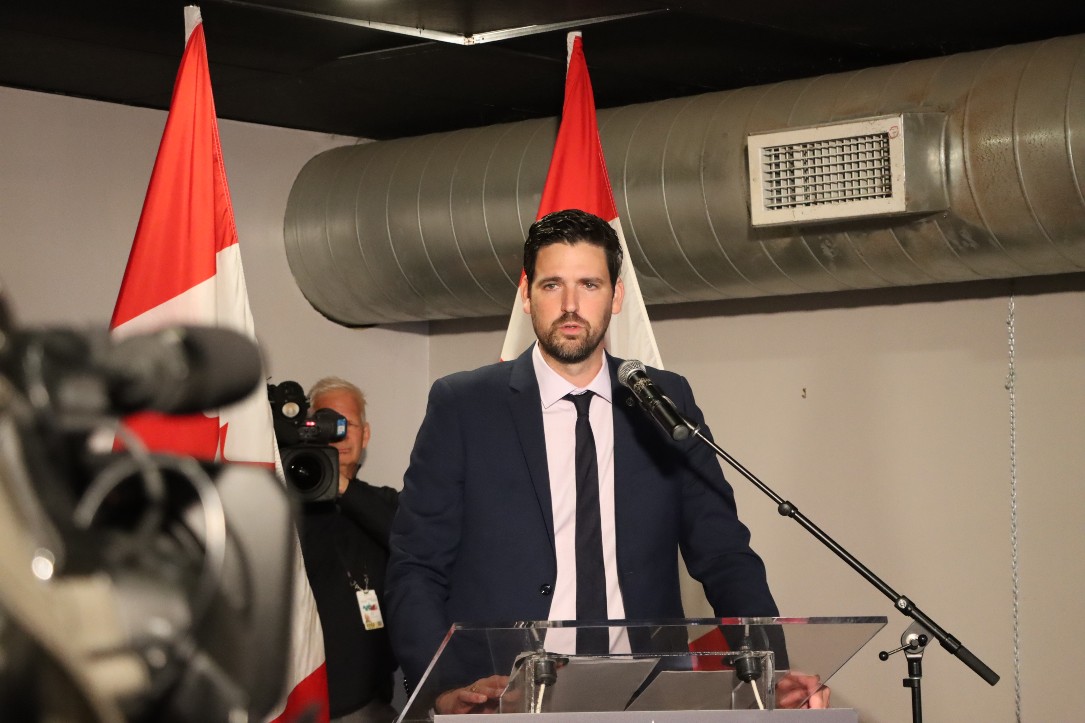 Sean Fraser, ministre de l’Immigration, des Réfugiés et de la Citoyenneté Canada. Crédit : Inès Lombardo - Francopresse