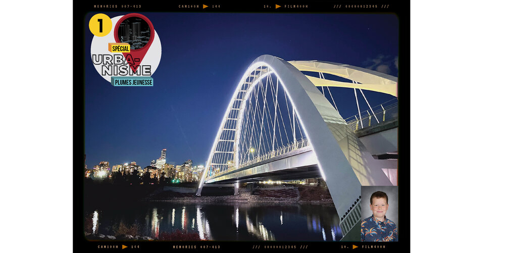 Le pont Walterdale est une construction récente qui relie le centre-ville au reste de la ville et il offre une vue magnifique sur la ville. La forme distincte du pont est devenue une icône de la ville. Crédit : Nico Lapointe