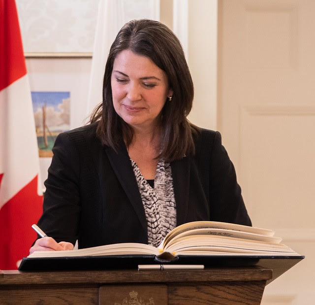 Danielle Smith, la première ministre de l’Alberta. Crédit : Courtoisie (Le bureau du premier ministre)