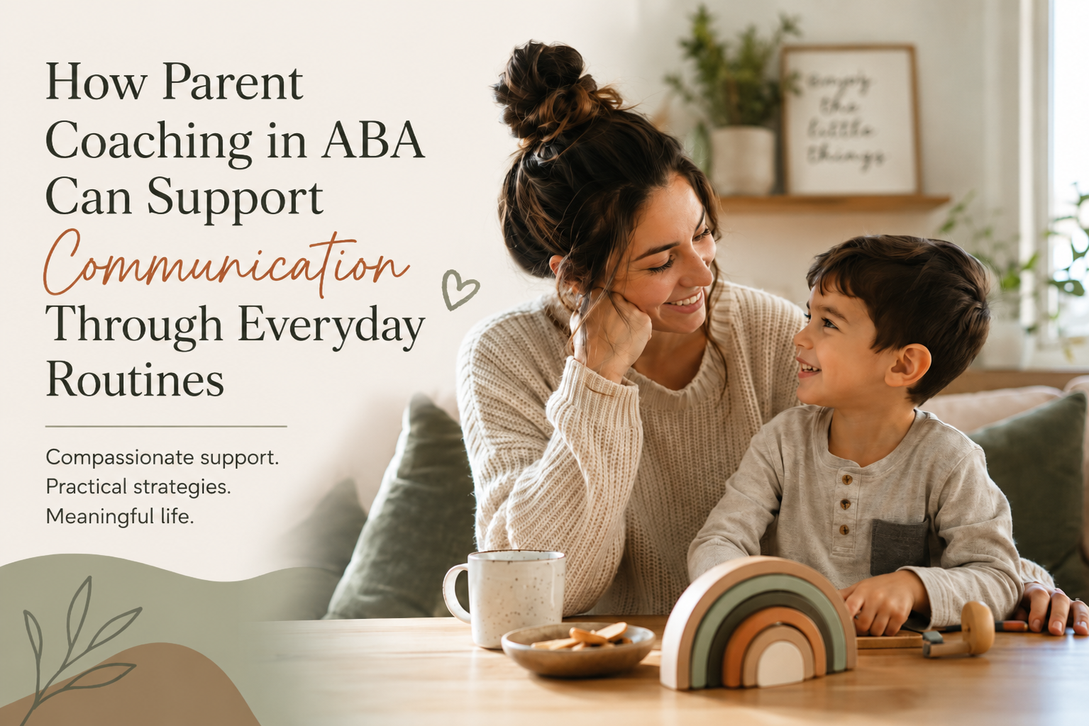How Parent Coaching in ABA Can Support Communication Through Everyday Routines