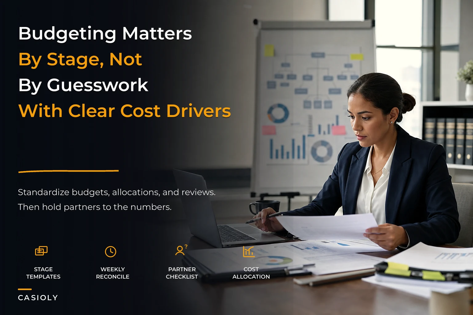 Matter Budgeting Framework: Standard Cost-Driver Taxonomy, Stage-Tied Budgets and Partner Accountability