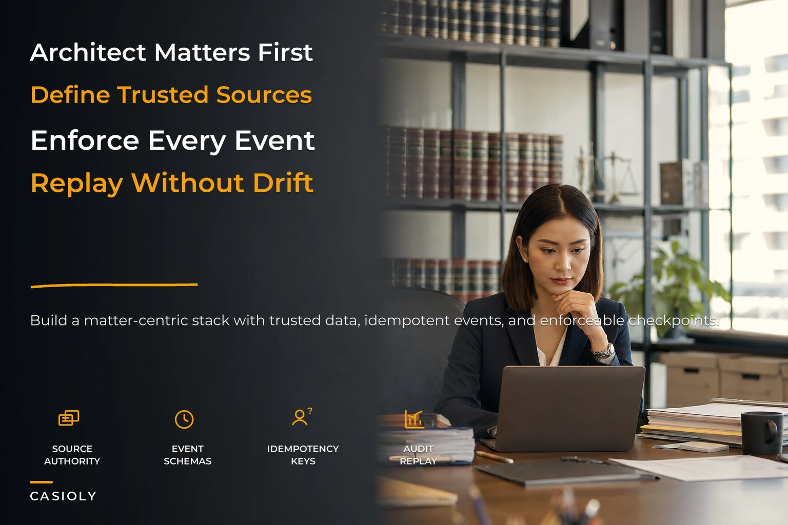 Matter-Centric Technology Architecture for Modern Law-Firm Stacks