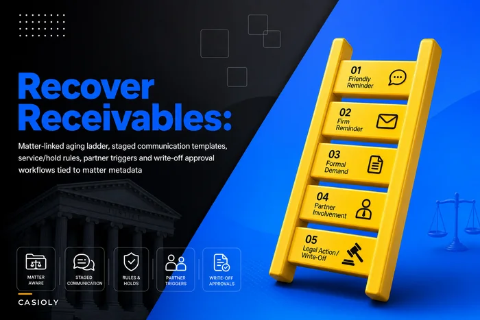 Matter-Level Collections Playbook: Aging Rules, Communications and Escalation