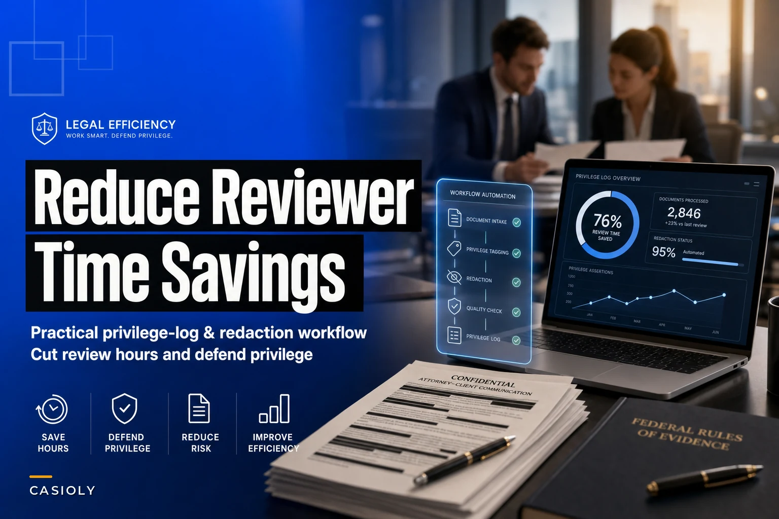 Reduce Reviewer Time: A Practical Privilege-Log and Redaction Workflow for Small Firms