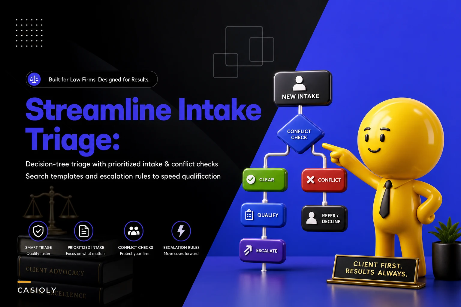 Streamline Client Intake: A Decision-Tree Conflict-Check and Triage Playbook