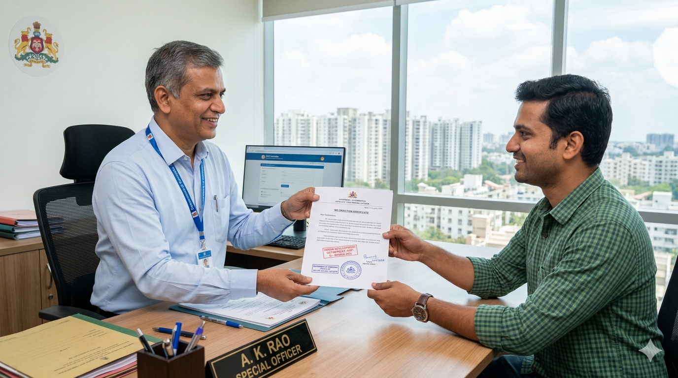 ಆಕ್ಷೇಪಣೆ ಇಲ್ಲ ಪ್ರಮಾಣಪತ್ರ (NOC): ಕರ್ನಾಟಕದಲ್ಲಿ ಆಸ್ತಿ ಅನುಮೋದನೆಗೆ ಪ್ರಮುಖ ದಾಖಲೆ
