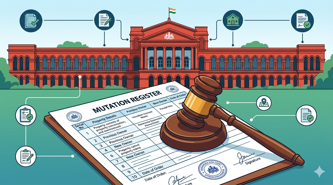 Land Mutation Appeals in Karnataka: What the 2026 High Court Ruling Means for You