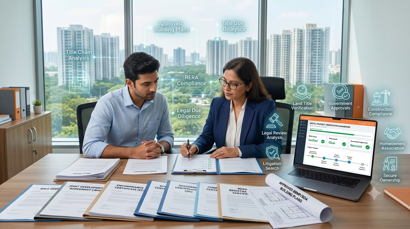 Property Due Diligence Checklist for Bangalore Apartments (2026)