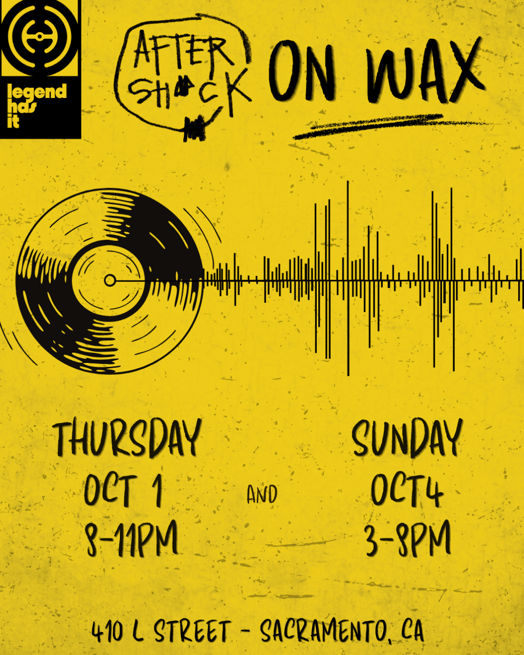 Aftershock on Wax