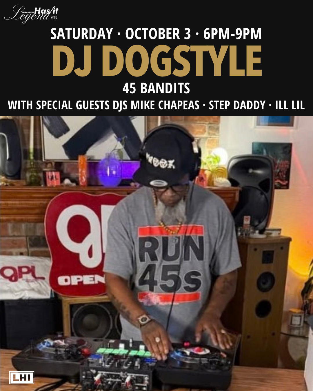 DJ Dogstyle with DJs Mike Chapeas, Step Daddy, & Ill Will