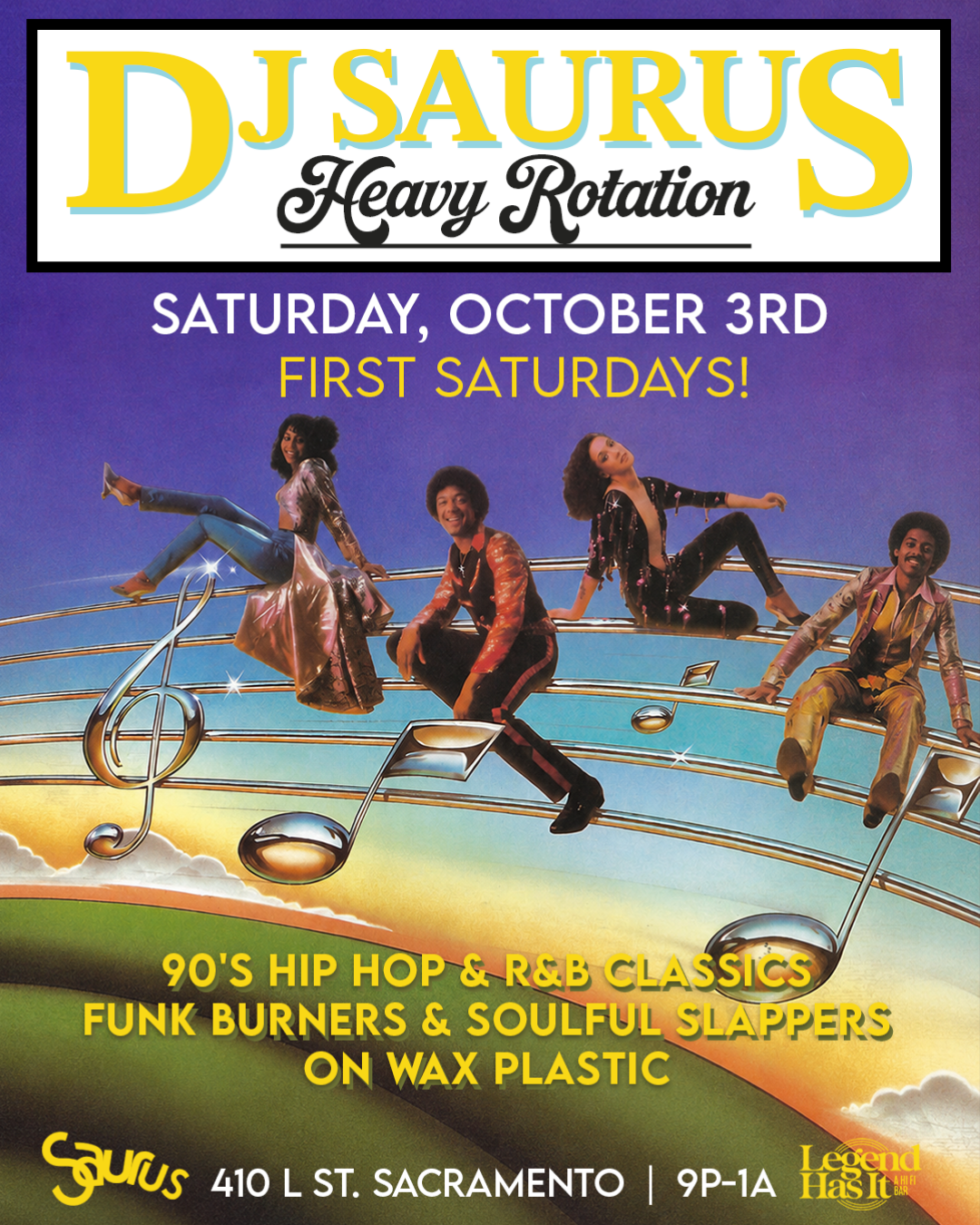 Heavy Rotation with DJ Saurus