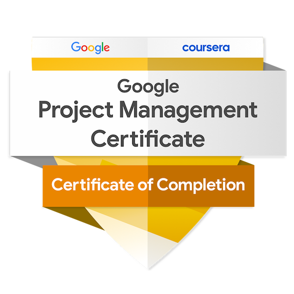 Google Project Management badge