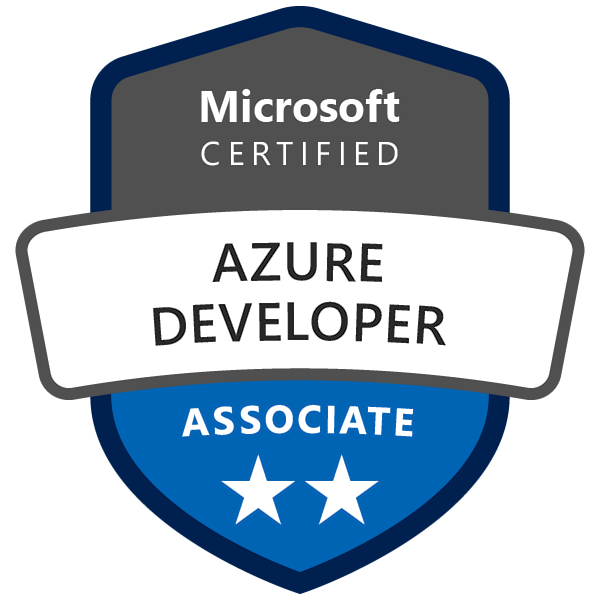 Azure Developer Associate badge