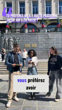 Passion ou gros salaire ?